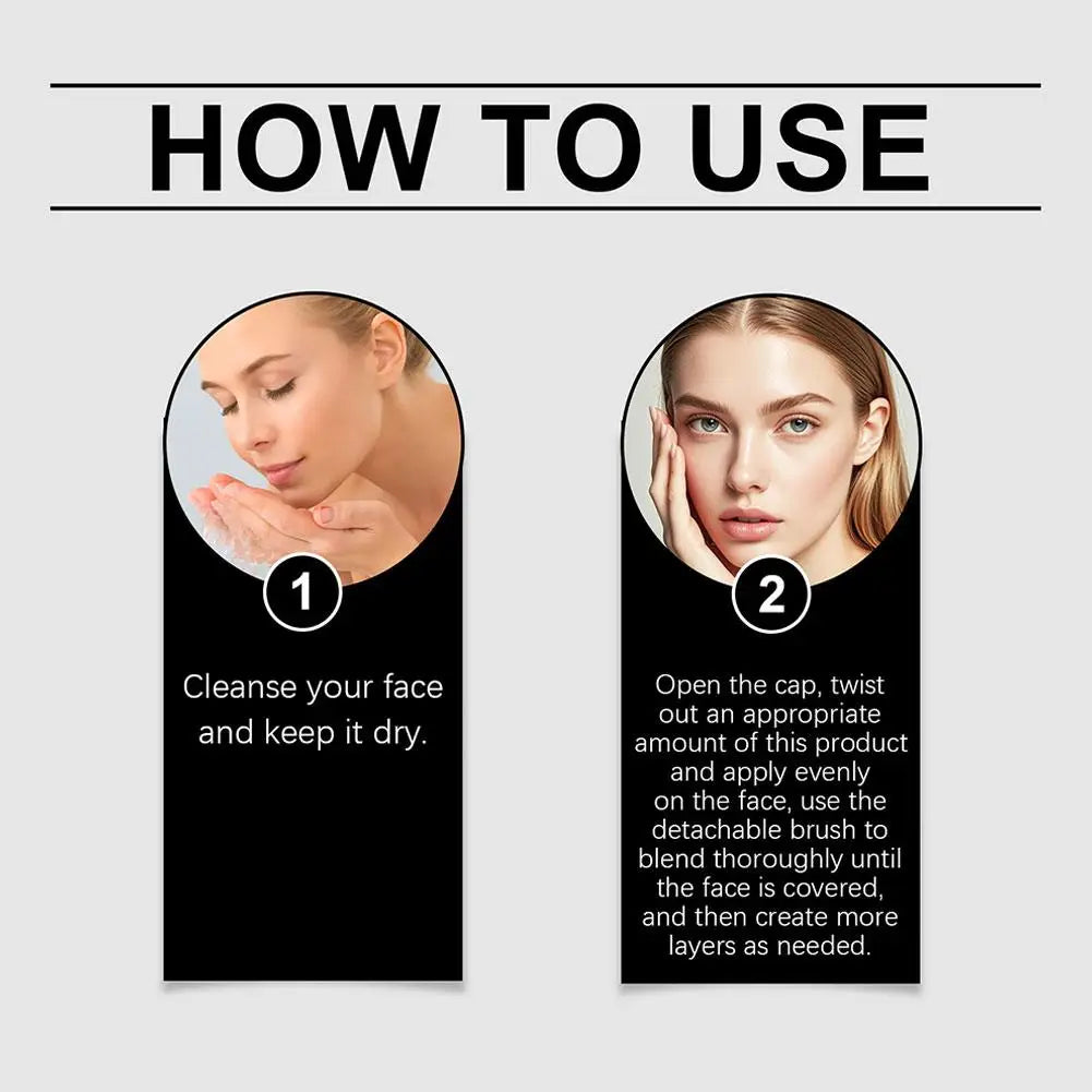 ChromaGlow 2-in-1 Foundation Stick